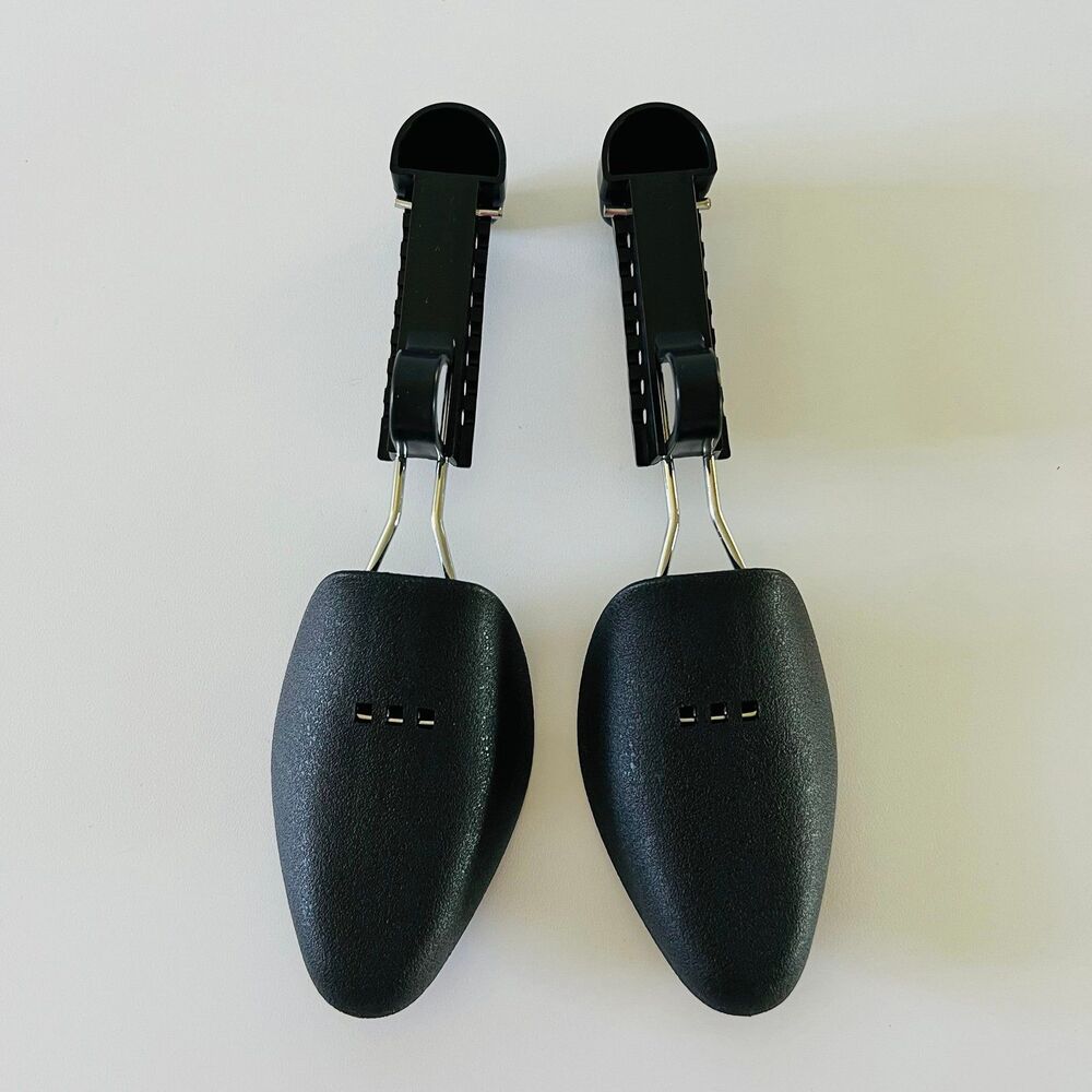 1 Pair Plastic Shoe Tree Shaper Shapes Stretcher Adjustable For Women